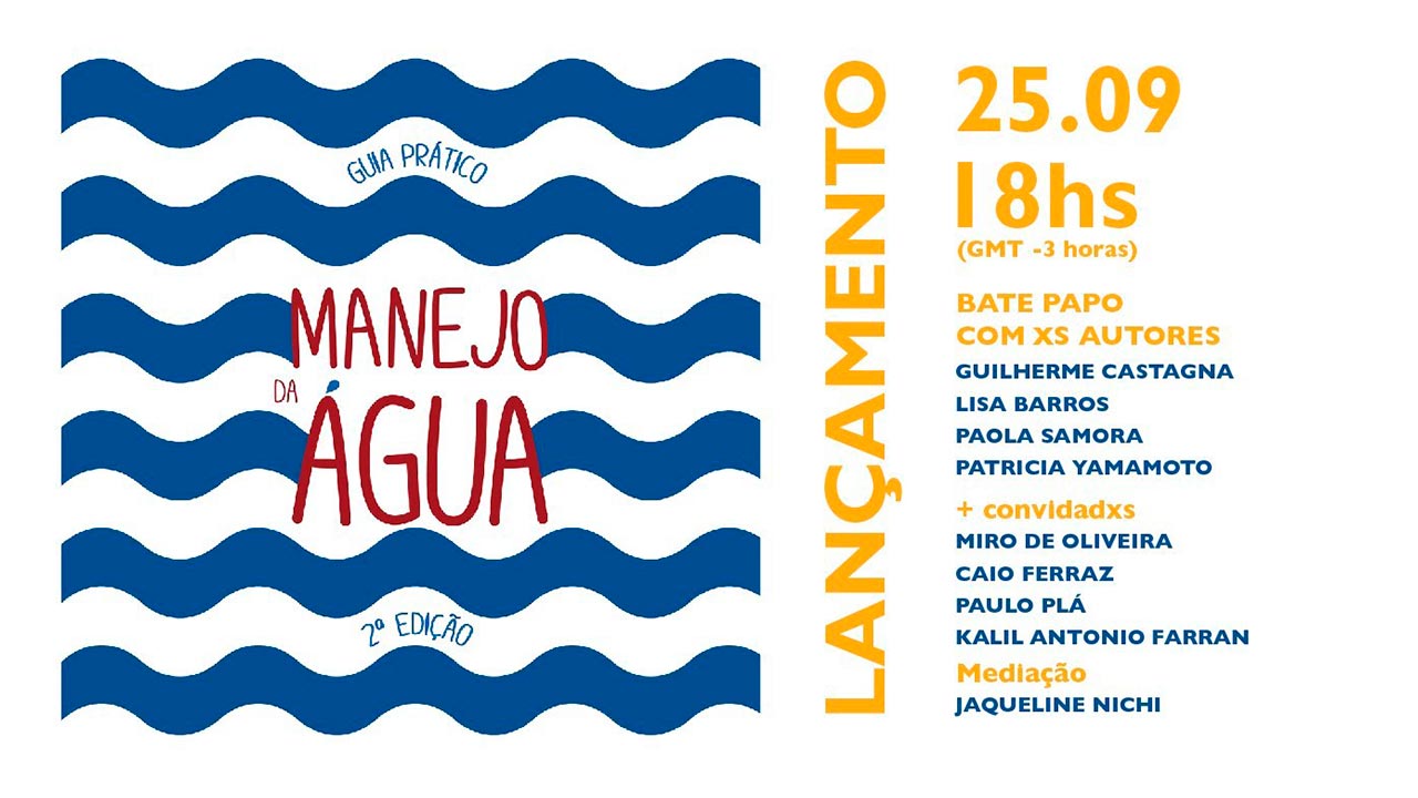 Lançamento Cartilha Manejo da Água
