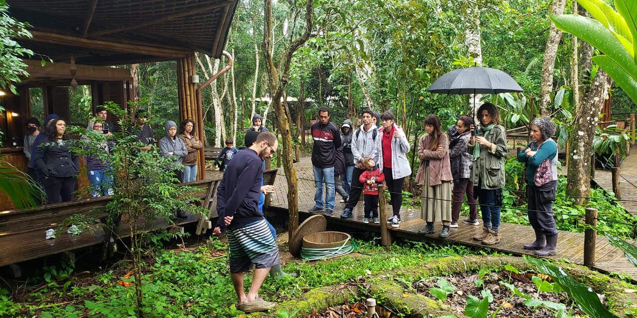 MANEJO EXTERNO ALUNOS Curso Manejo da Água em Ubatuba (SP)